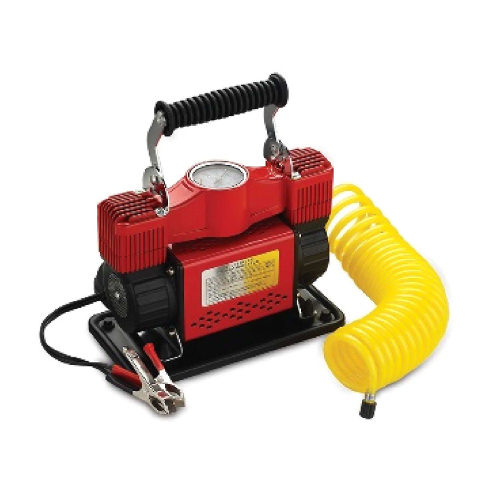 Heavy Duty bandenpomp met trillingsbestendige voeten